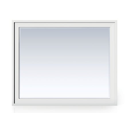 James Martin Vanities Addison 48in Rectangular Mirror, Glossy White E444-M48-GW